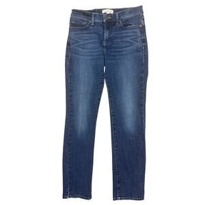 Lucky Brand Women’s Mid Rise Straight Leg Jeans Size 27R Blue Stretch